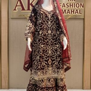Maroon Lehenga